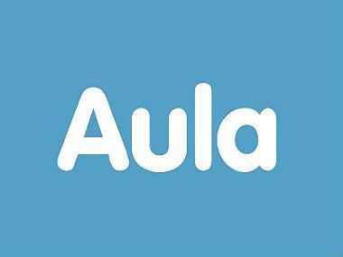AULA blå logo